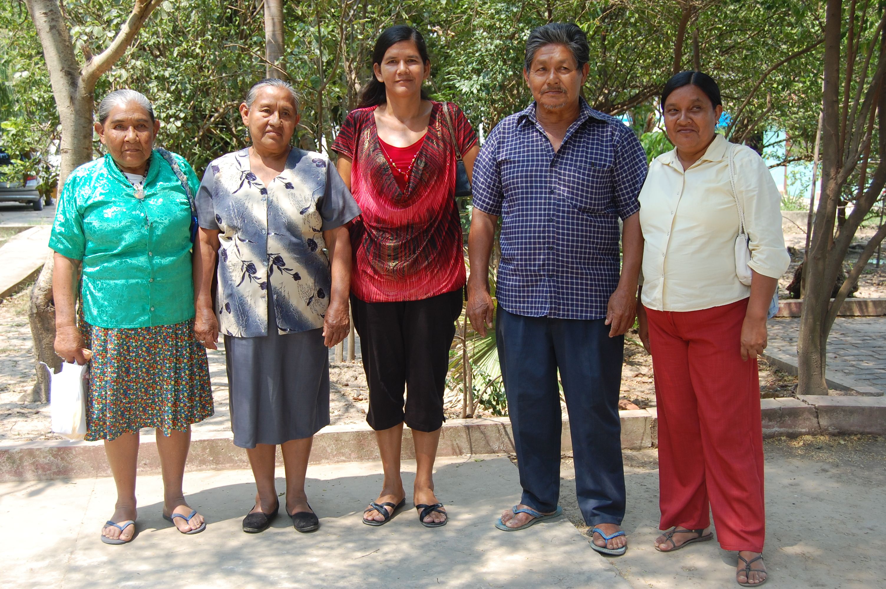 Fotos  participantes (traductores) indigenas